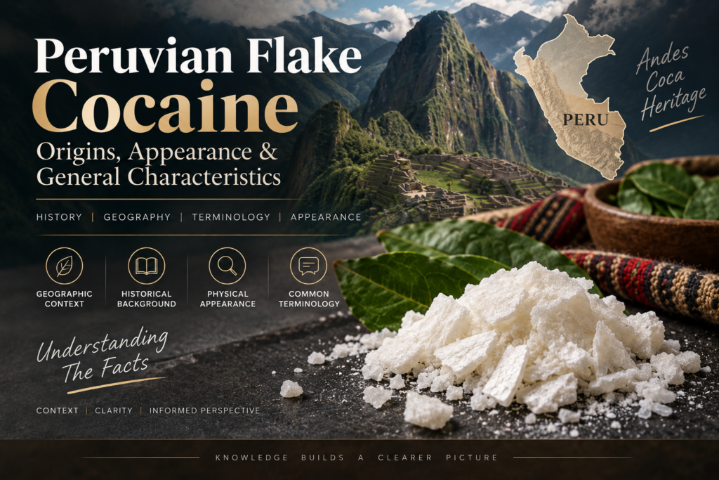 Peruvian Flake Cocaine: Origins, Appearance & Characteristics